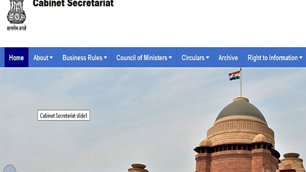 Cabinet Secretariat Recruitment 2020